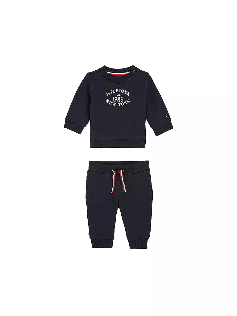 TOMMY HILFIGER | Baby Set 2-teilig Sweater und Hose | Azul oscuro