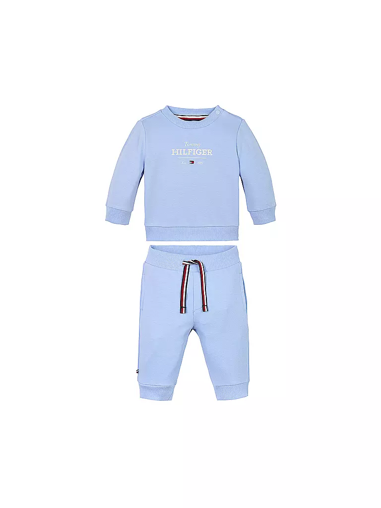 TOMMY HILFIGER | Baby Set 2-tlg. Sweater und Hose | Azul claro