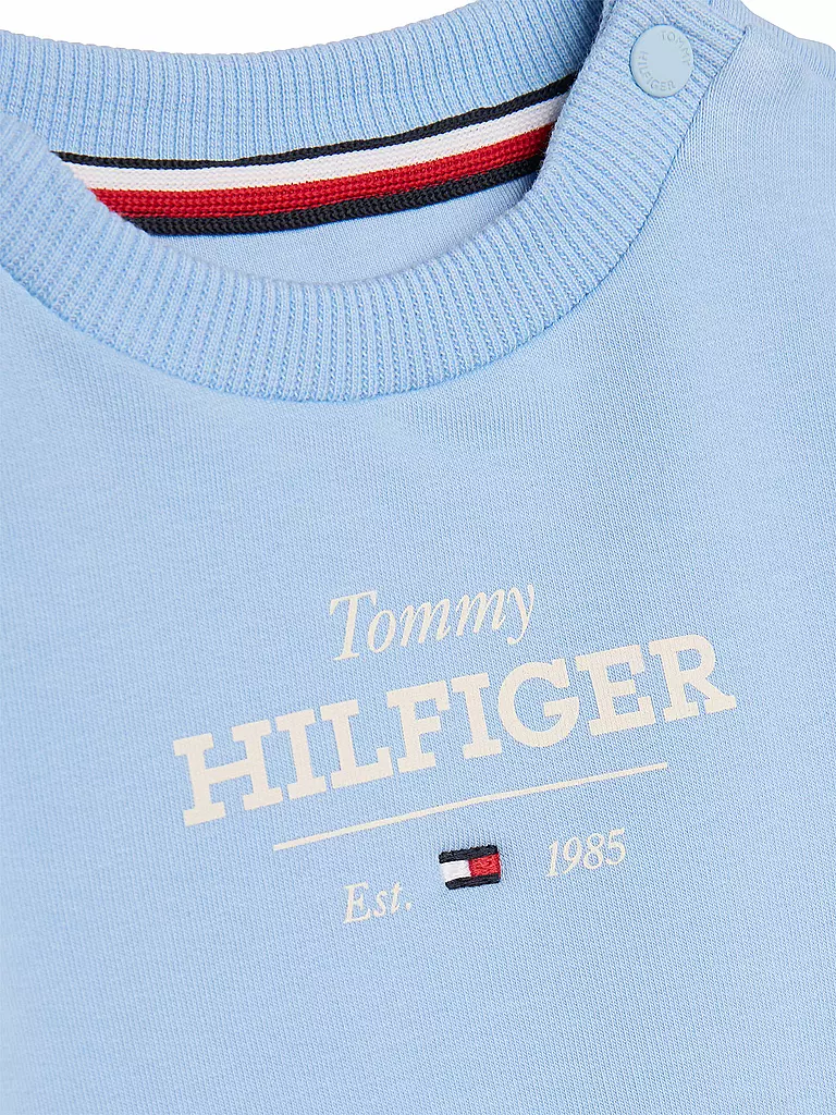 TOMMY HILFIGER | Baby Set 2-tlg. Sweater und Hose | Azul claro