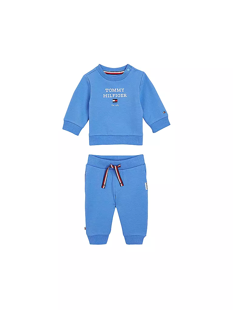 TOMMY HILFIGER | Baby Set Sweater und Hose 2-teilig | Azul