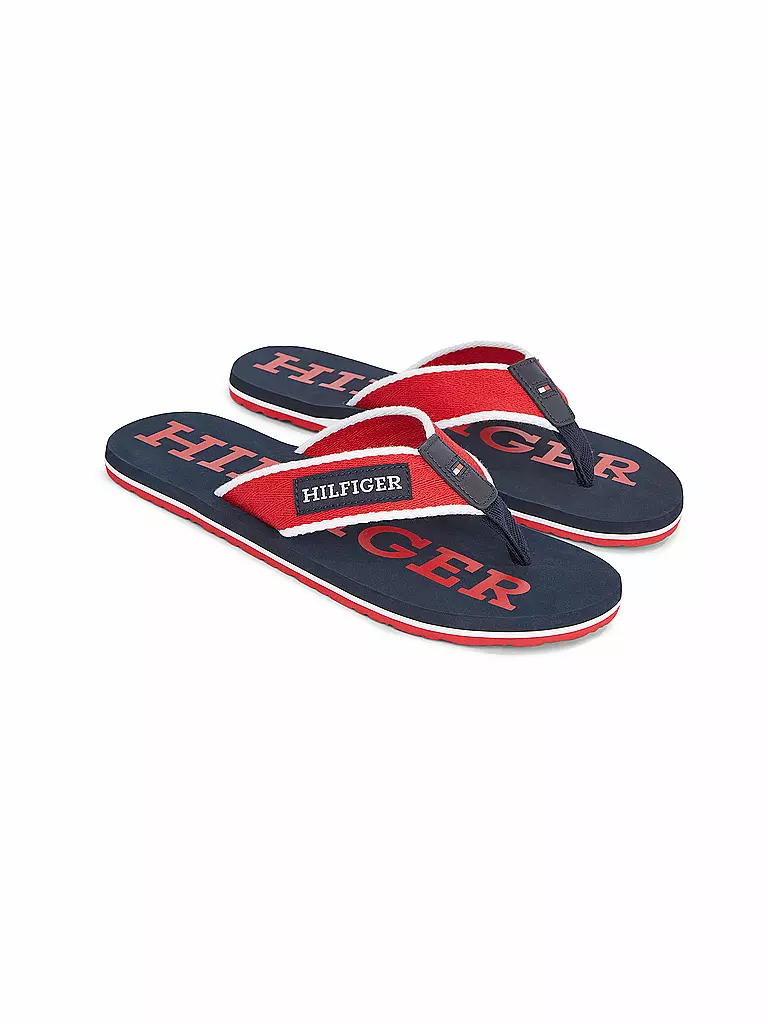 TOMMY HILFIGER | Badeschuhe - Zehentrenner  | Rojo