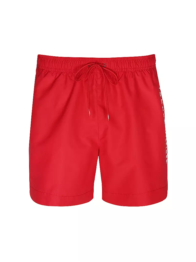 TOMMY HILFIGER | Badeshorts  | Rojo