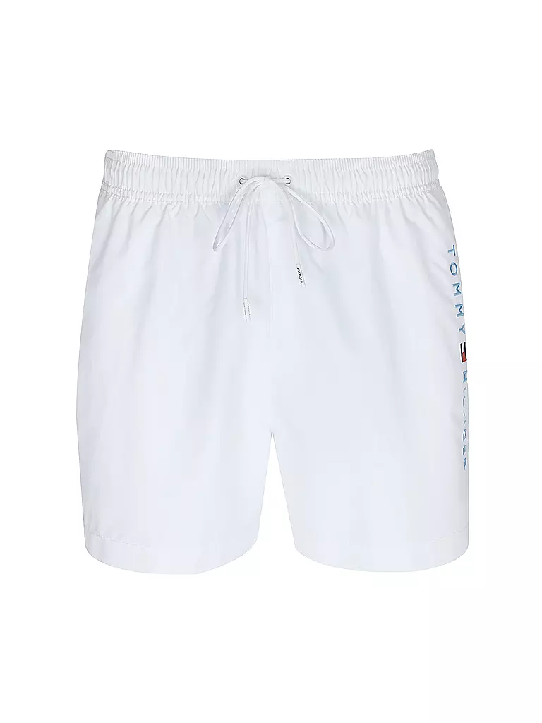 TOMMY HILFIGER | Badeshorts  | Blanco