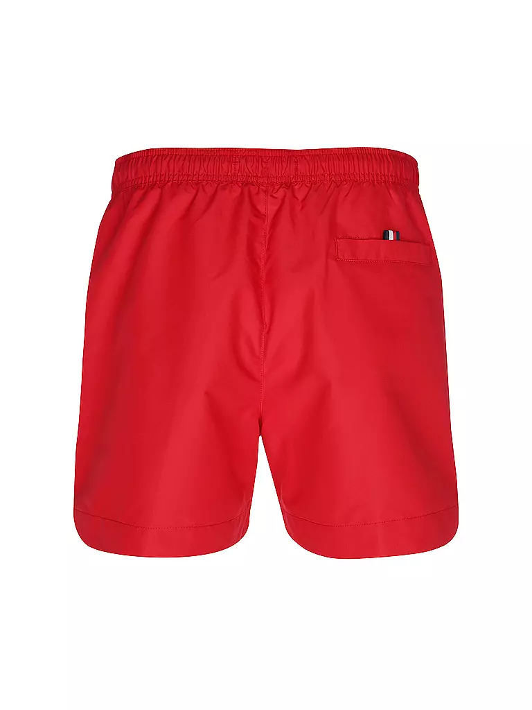 TOMMY HILFIGER | Badeshorts  | Rojo