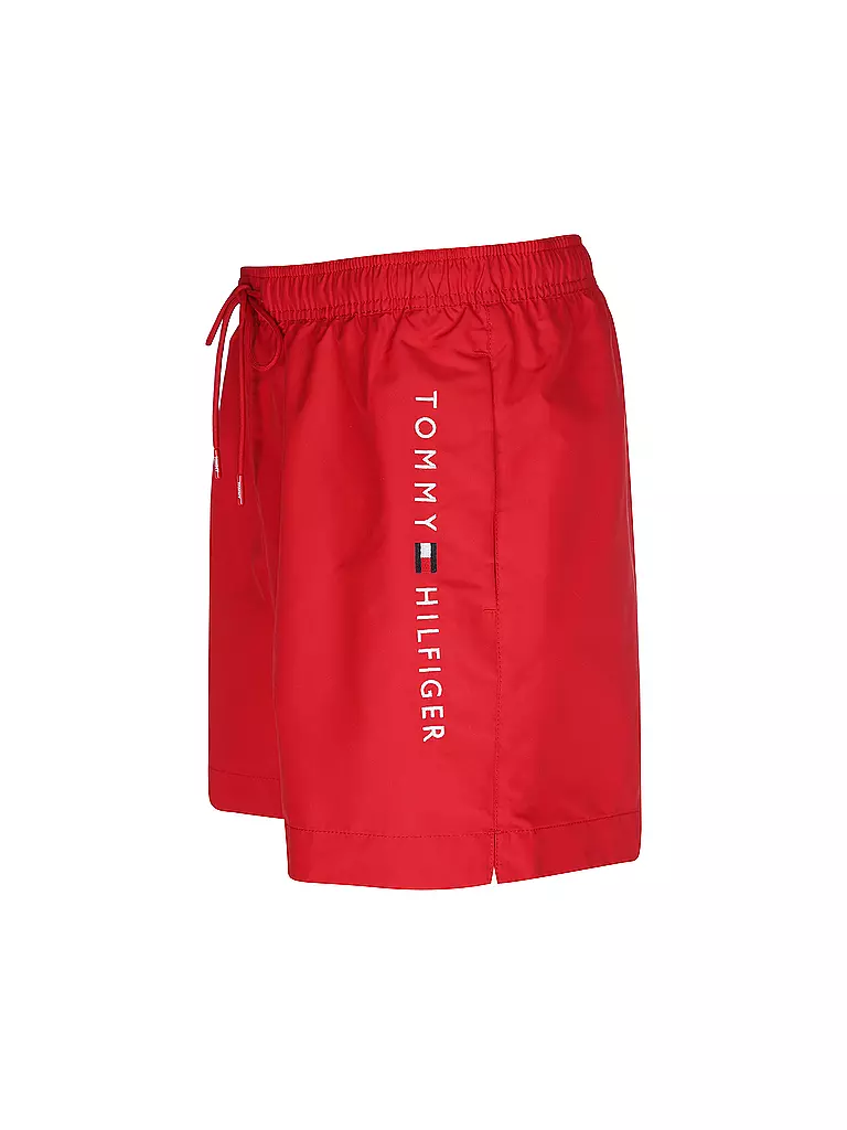 TOMMY HILFIGER | Badeshorts  | Rojo