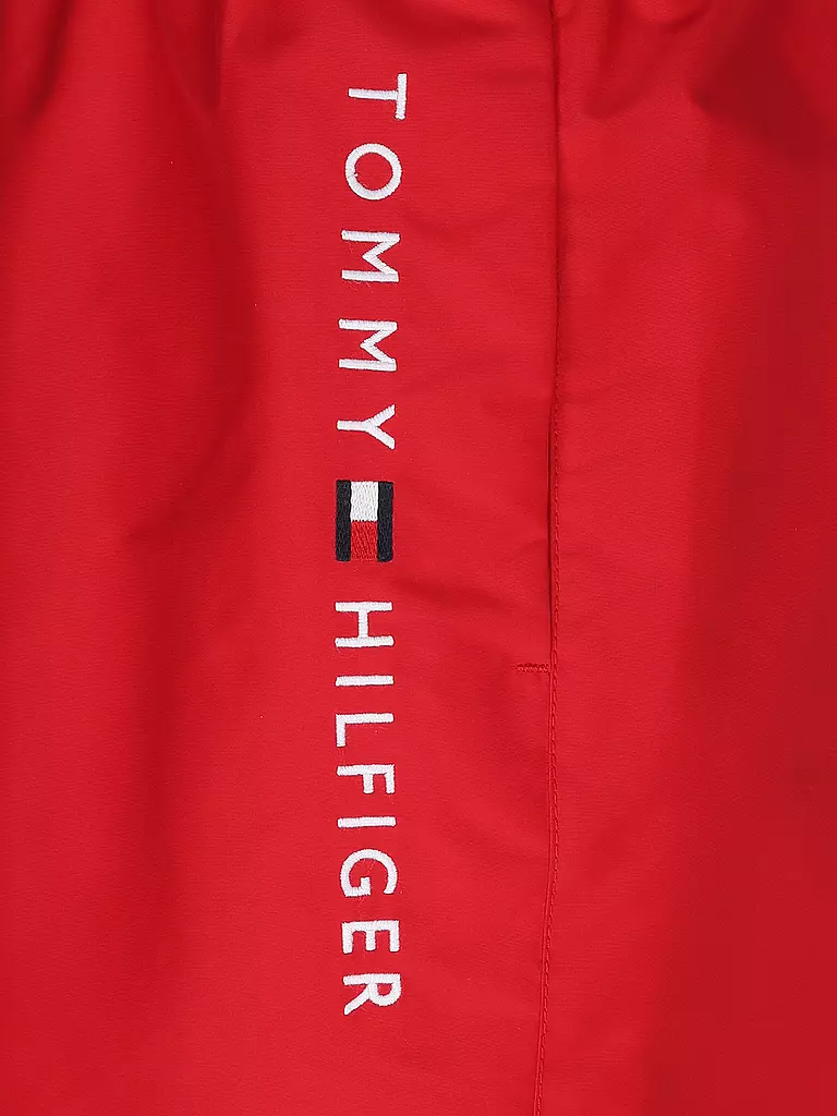 TOMMY HILFIGER | Badeshorts  | Rojo