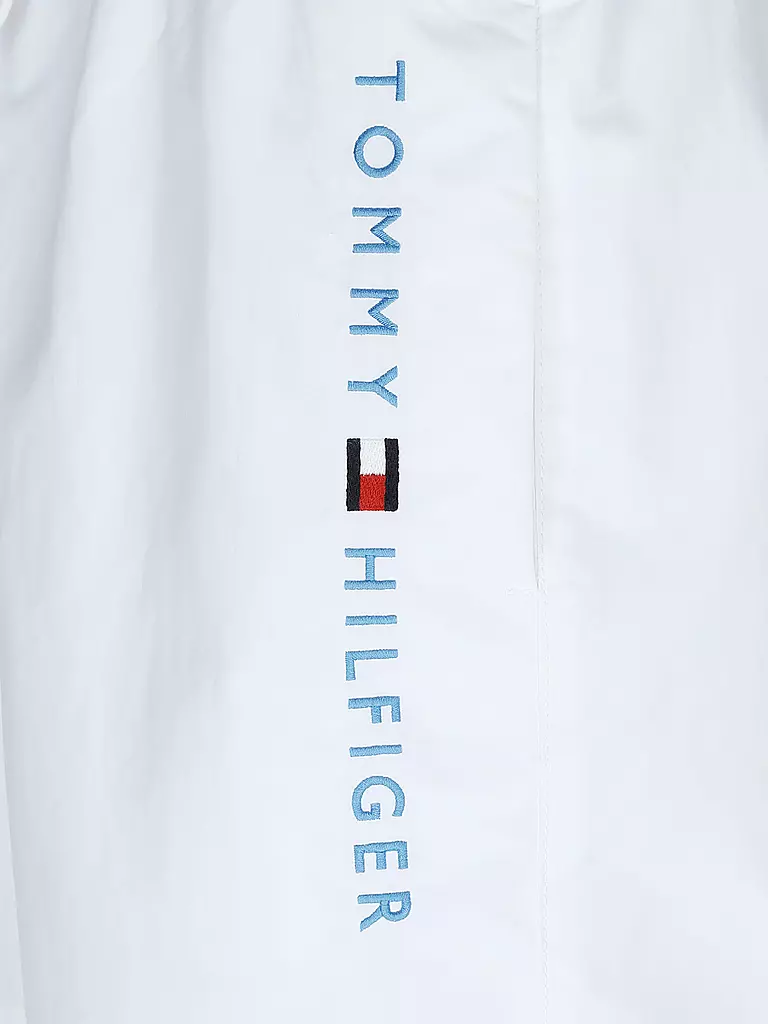 TOMMY HILFIGER | Badeshorts  | Blanco