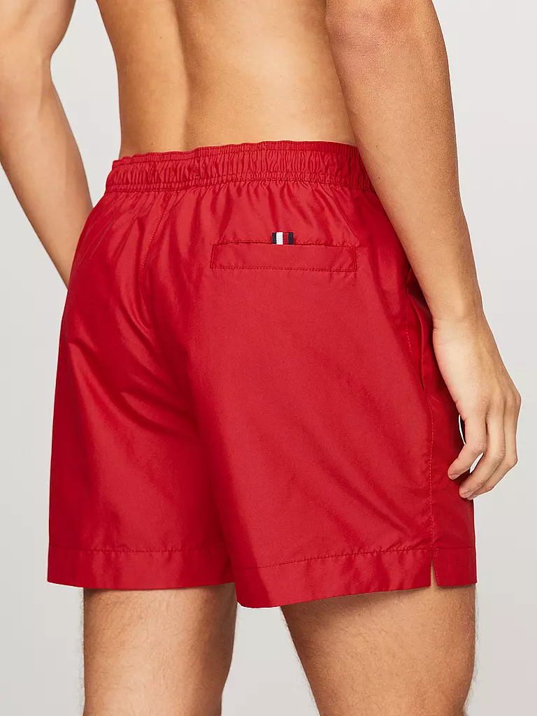 TOMMY HILFIGER | Badeshorts  | Rojo