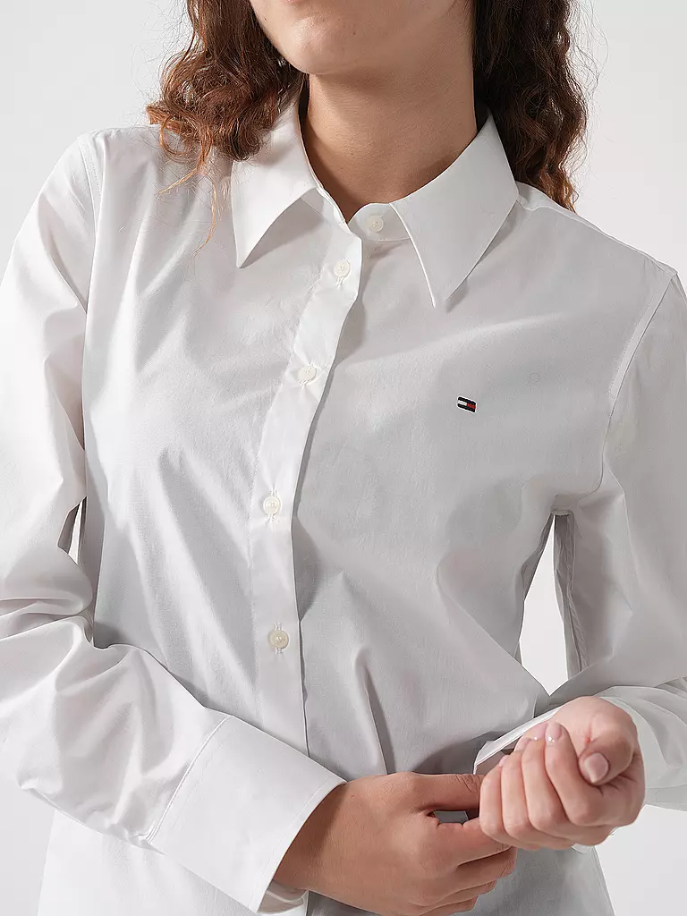 TOMMY HILFIGER | Blusa de corte regular | Blanco