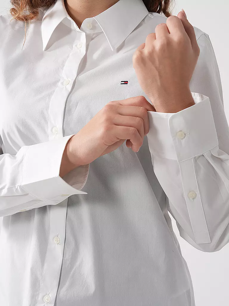 TOMMY HILFIGER | Blusa de corte regular | Blanco