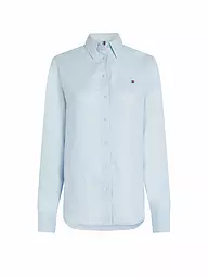TOMMY HILFIGER | Blusa de lino | Azul claro