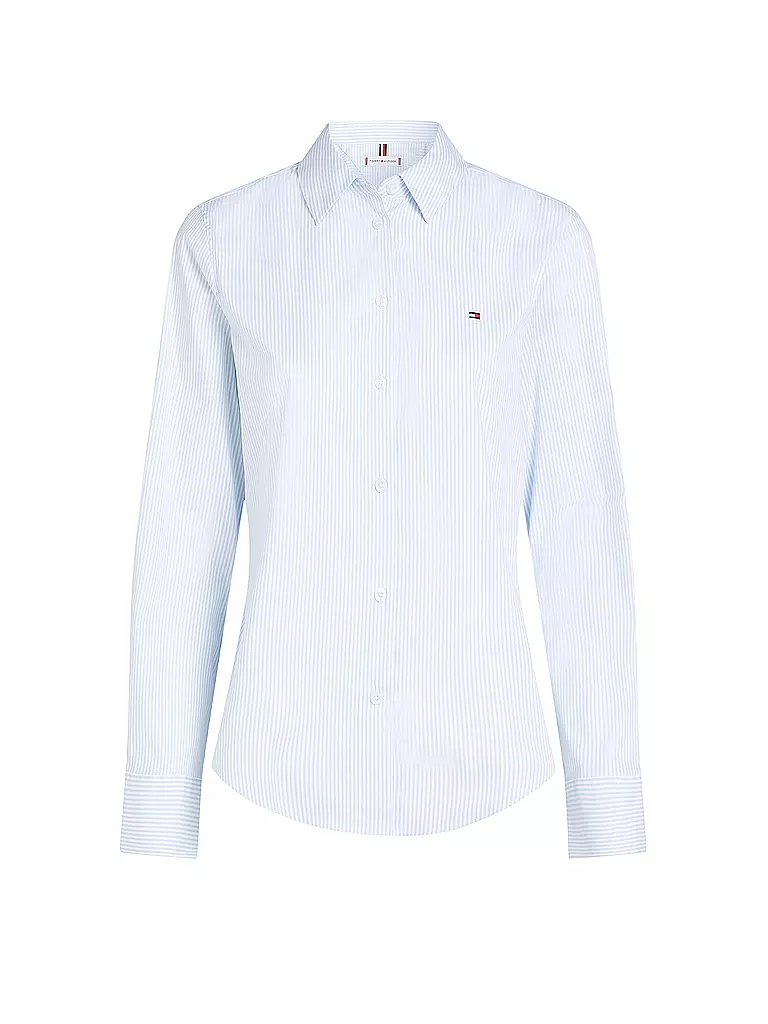 TOMMY HILFIGER | Bluse Regular Fit | Azul claro