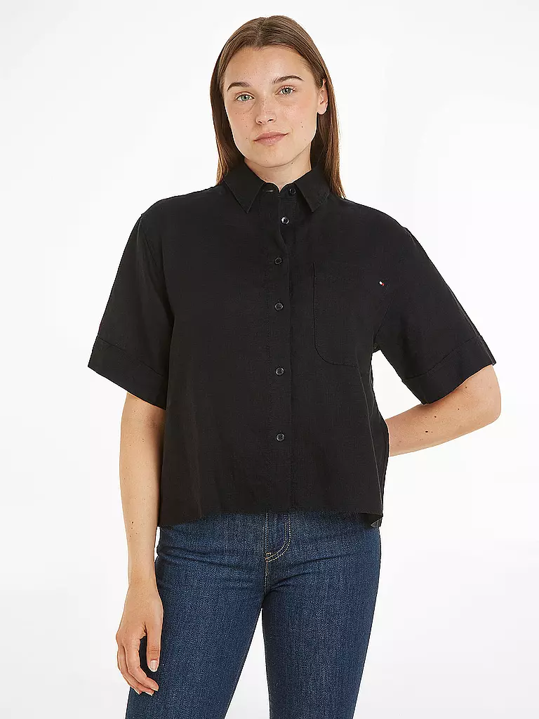 TOMMY HILFIGER | Bluse | Negro