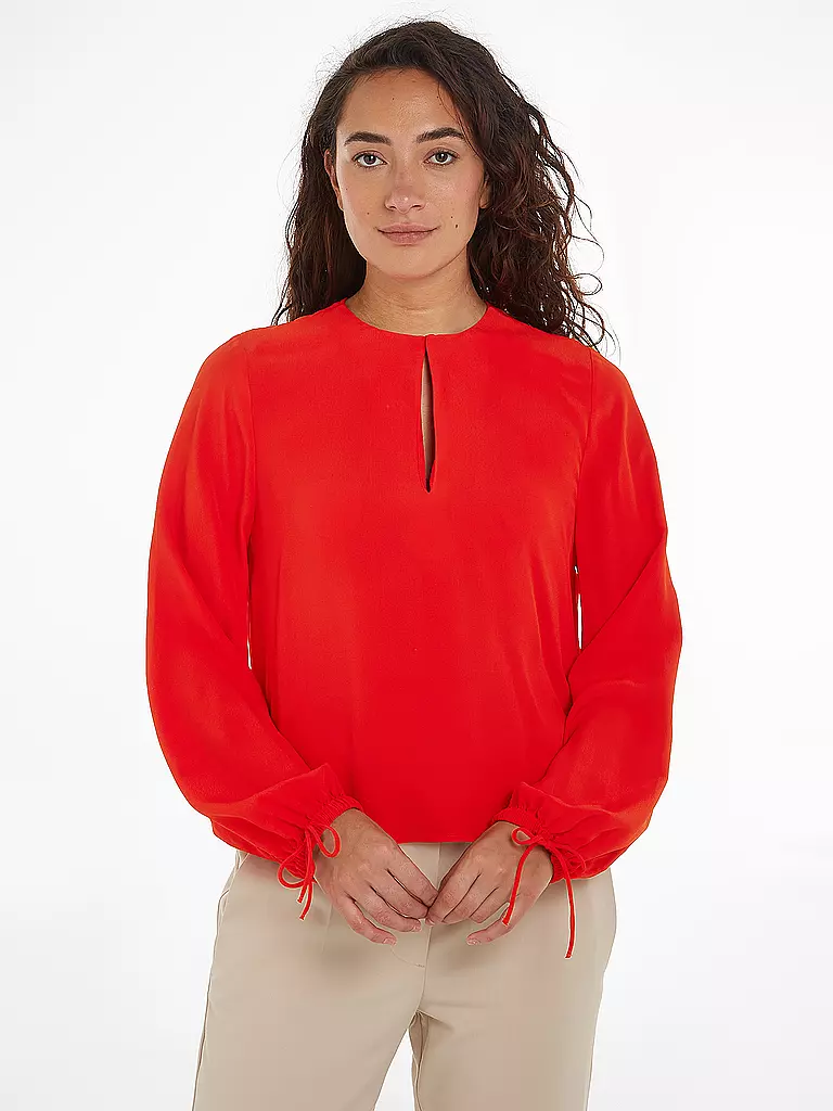 TOMMY HILFIGER | Blusenshirt | Rojo