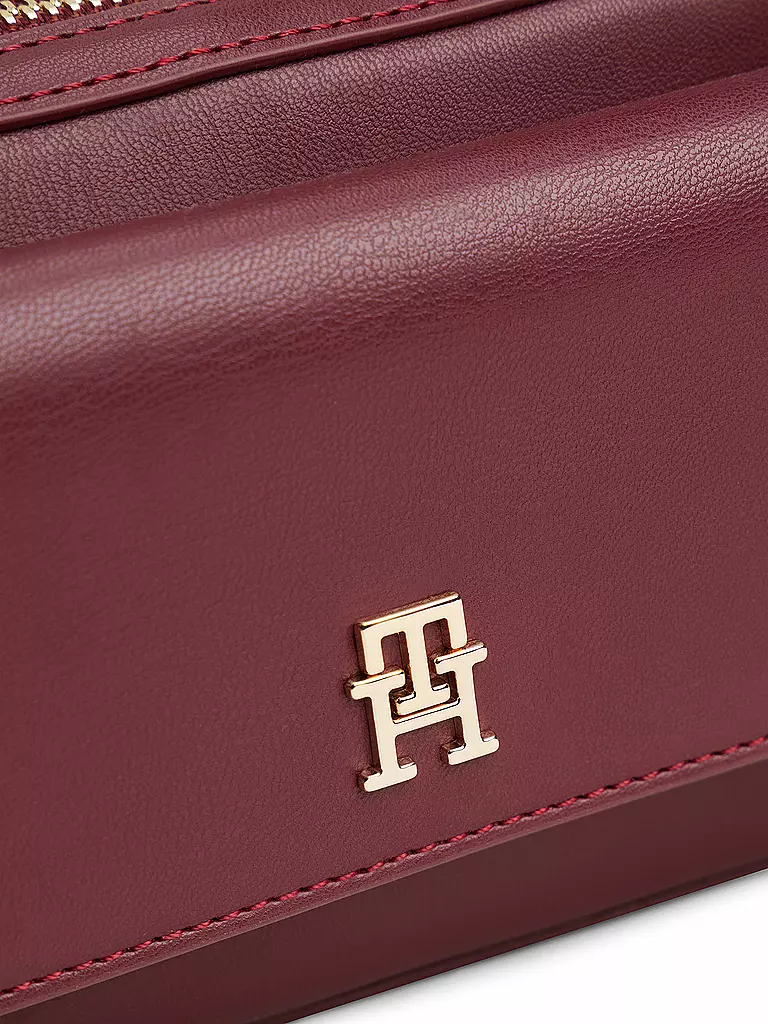 TOMMY HILFIGER | Bolso - Bandolera TH ICON | Rojo oscuro