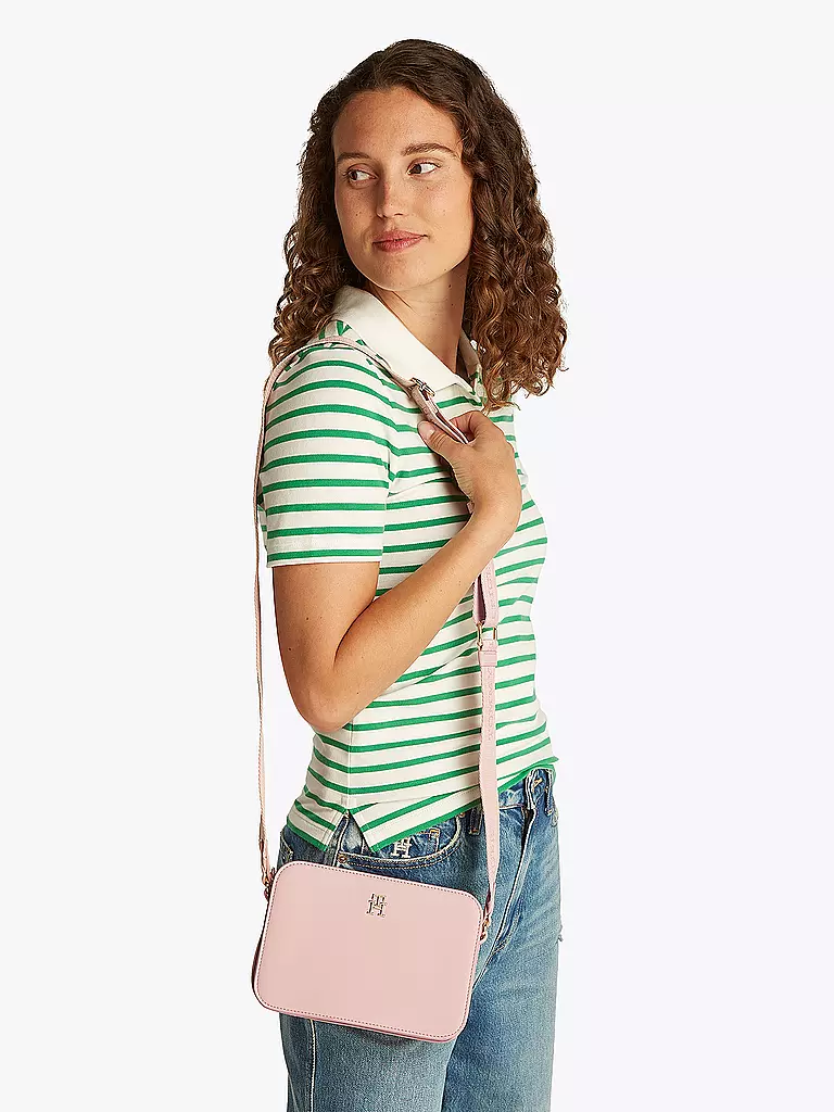 TOMMY HILFIGER | Bolso - Bandolera TH LOGOTAPE | Rosa