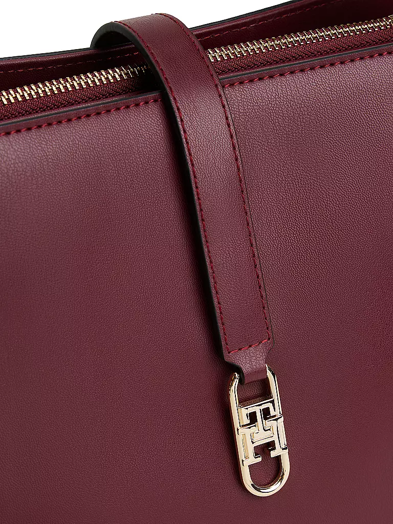 TOMMY HILFIGER | Bolso - Bolso de mano TH LIBRE Medium | Rojo oscuro