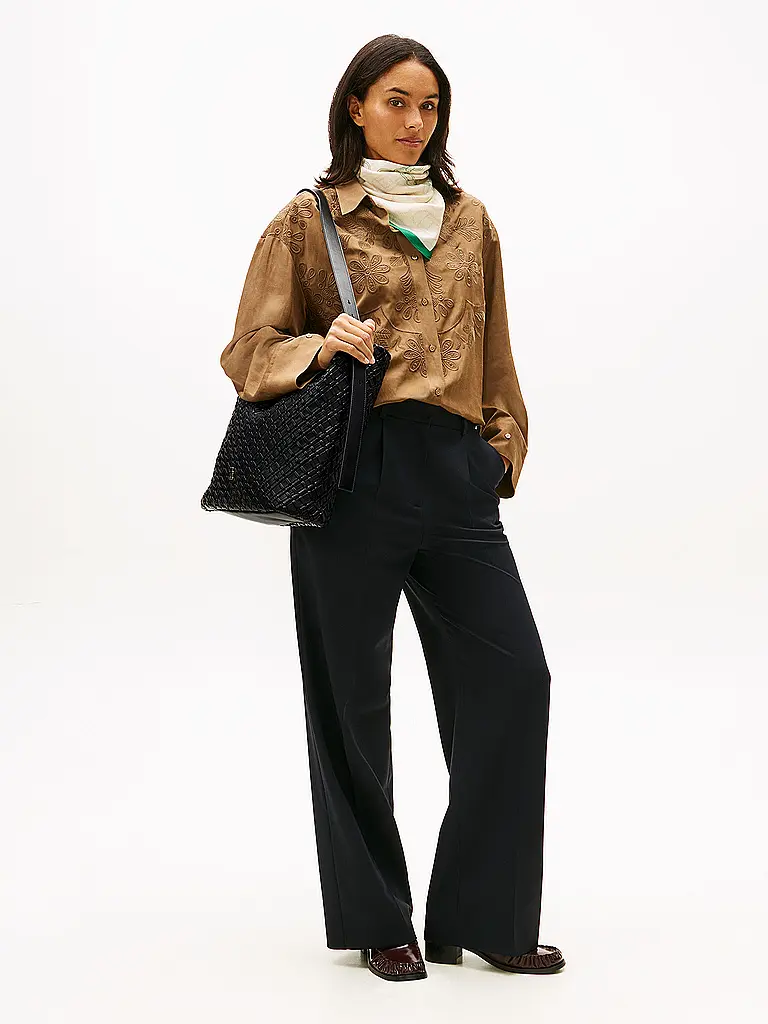 TOMMY HILFIGER | Bolso - Bolso Hobo TH BRAIDED | Negro