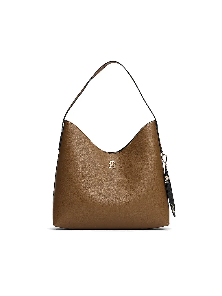TOMMY HILFIGER | Bolso - Bolso Hobo TH ICON | Marrón claro