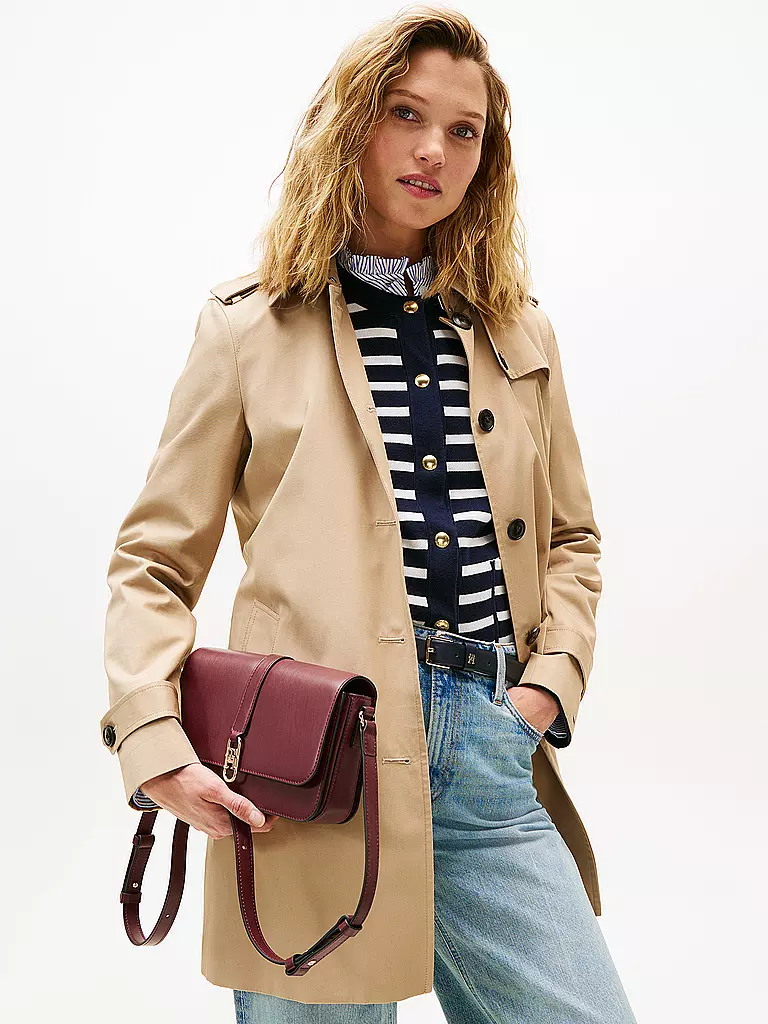 TOMMY HILFIGER | Bolso - Mini Bag TH LIBRE | Rojo oscuro