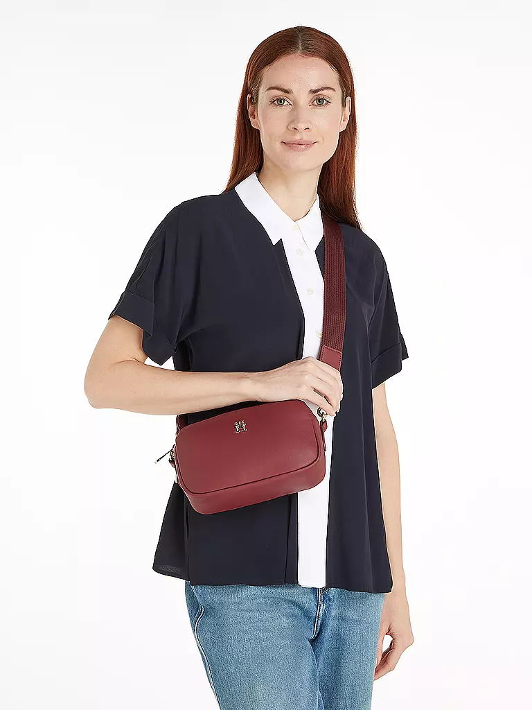 TOMMY HILFIGER | Bolso - Mini Bag TH MONOPLAY | Rojo