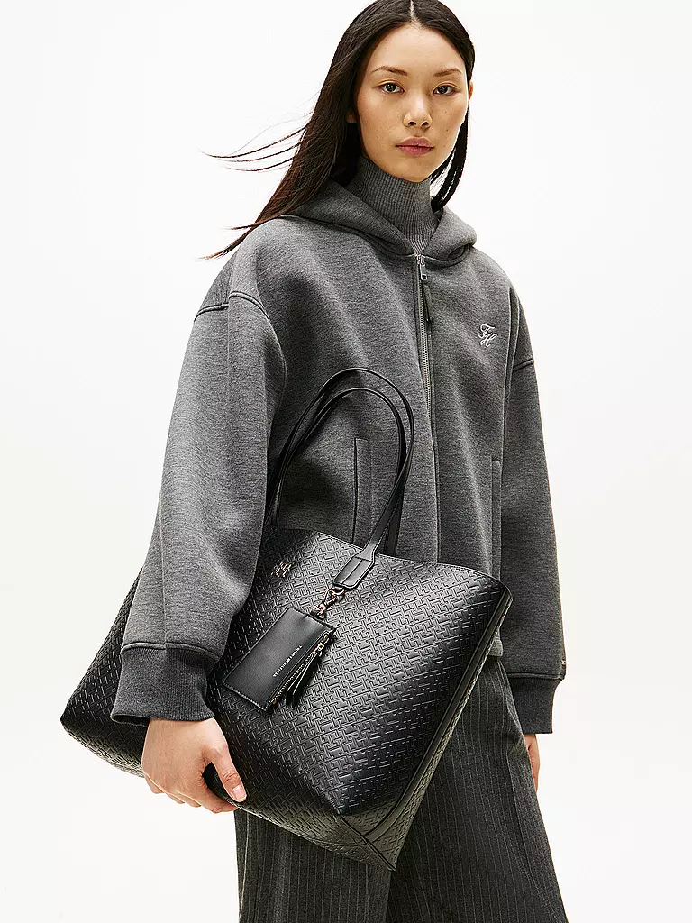 TOMMY HILFIGER | Bolso - Shopper TH ICON | Negro