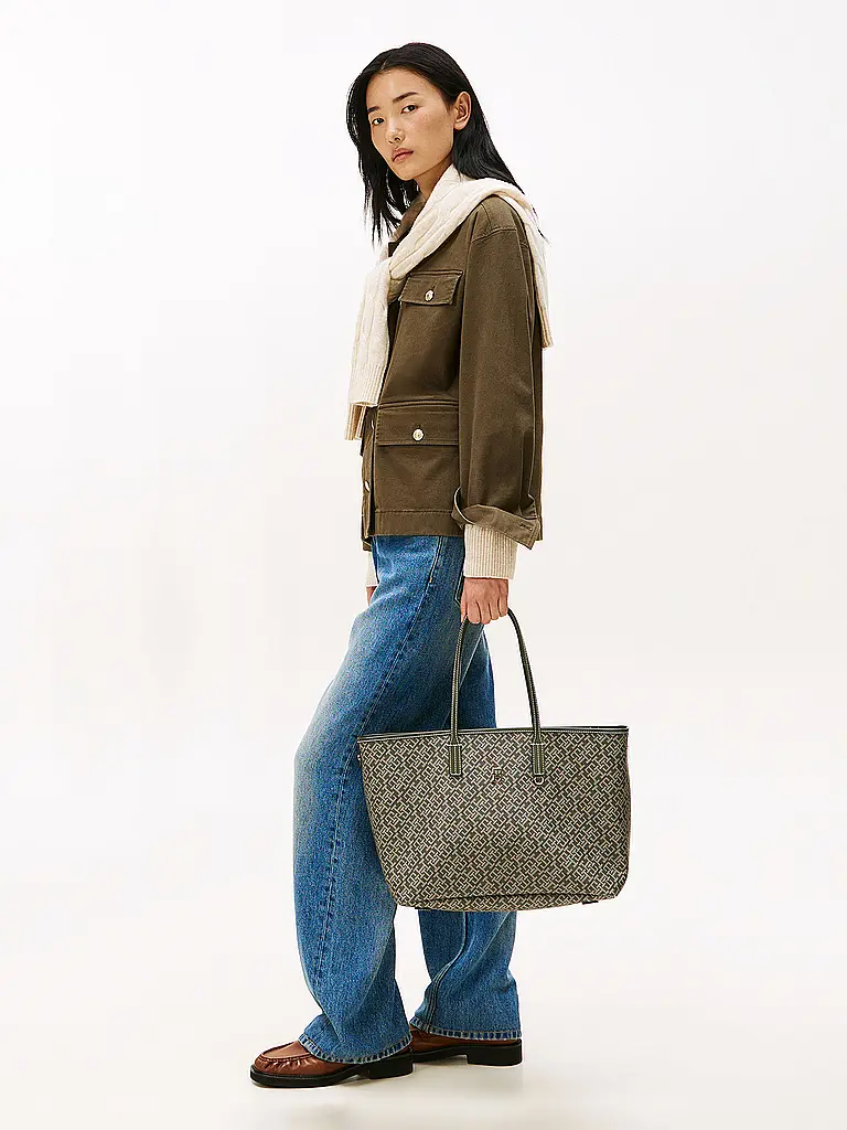 TOMMY HILFIGER | Bolso - Shopper TH MONPLAY | Oliva