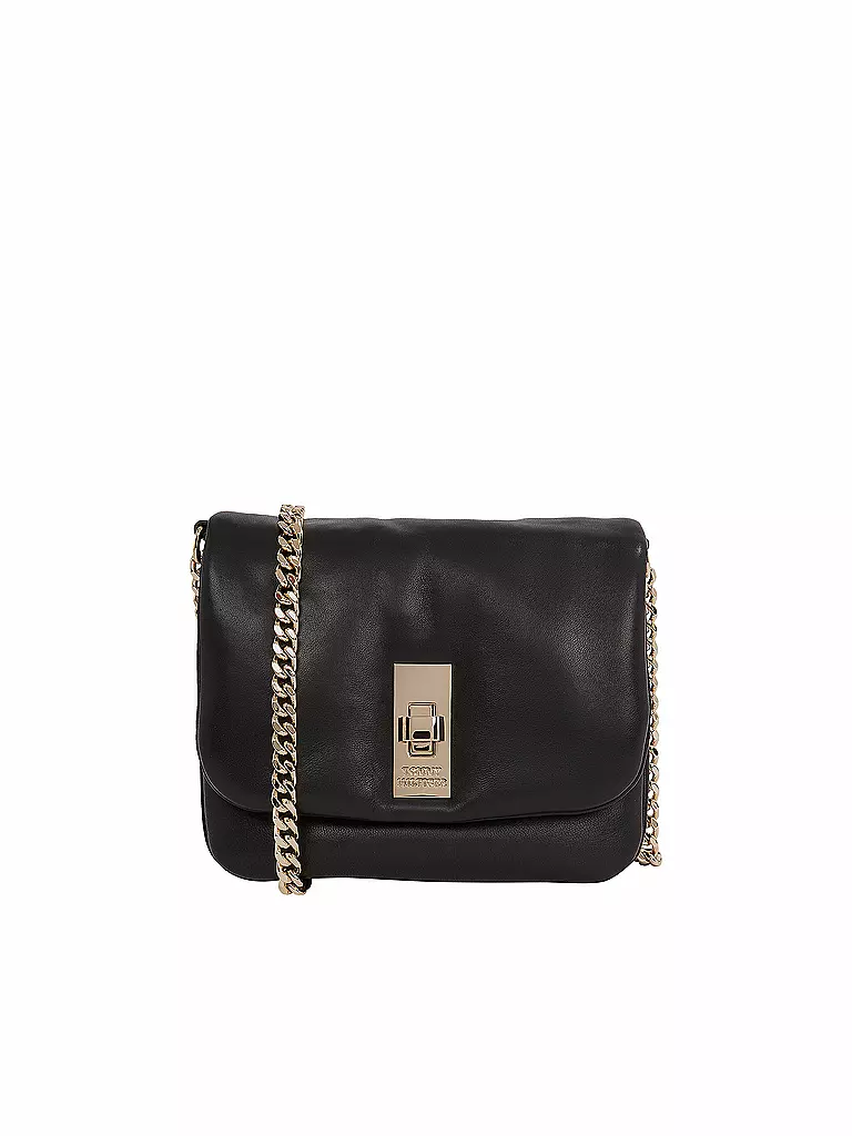 TOMMY HILFIGER | Bolso de cuero - Bolso de mano | Negro
