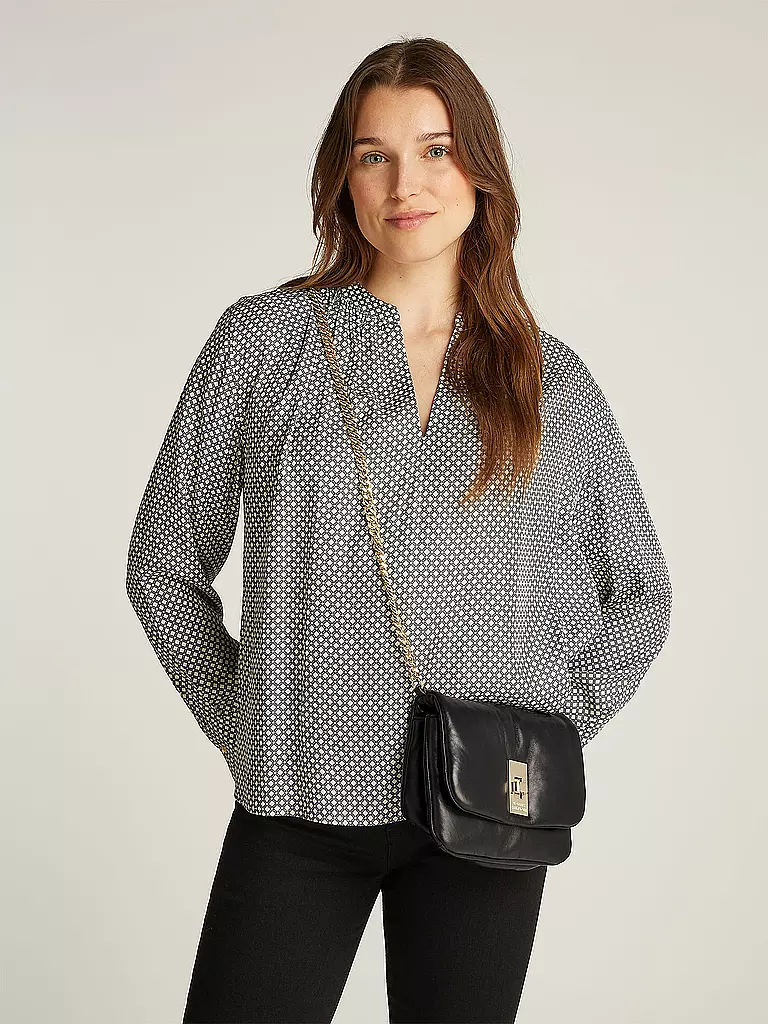 TOMMY HILFIGER | Bolso de cuero - Bolso de mano | Negro