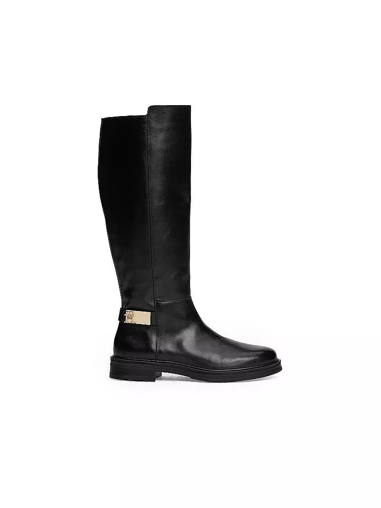 TOMMY HILFIGER | Botas de cuero | Negro