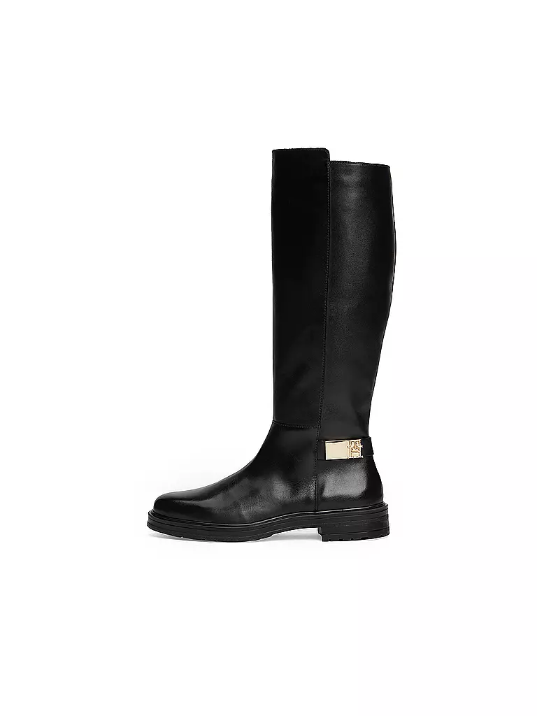 TOMMY HILFIGER | Botas de cuero | Negro
