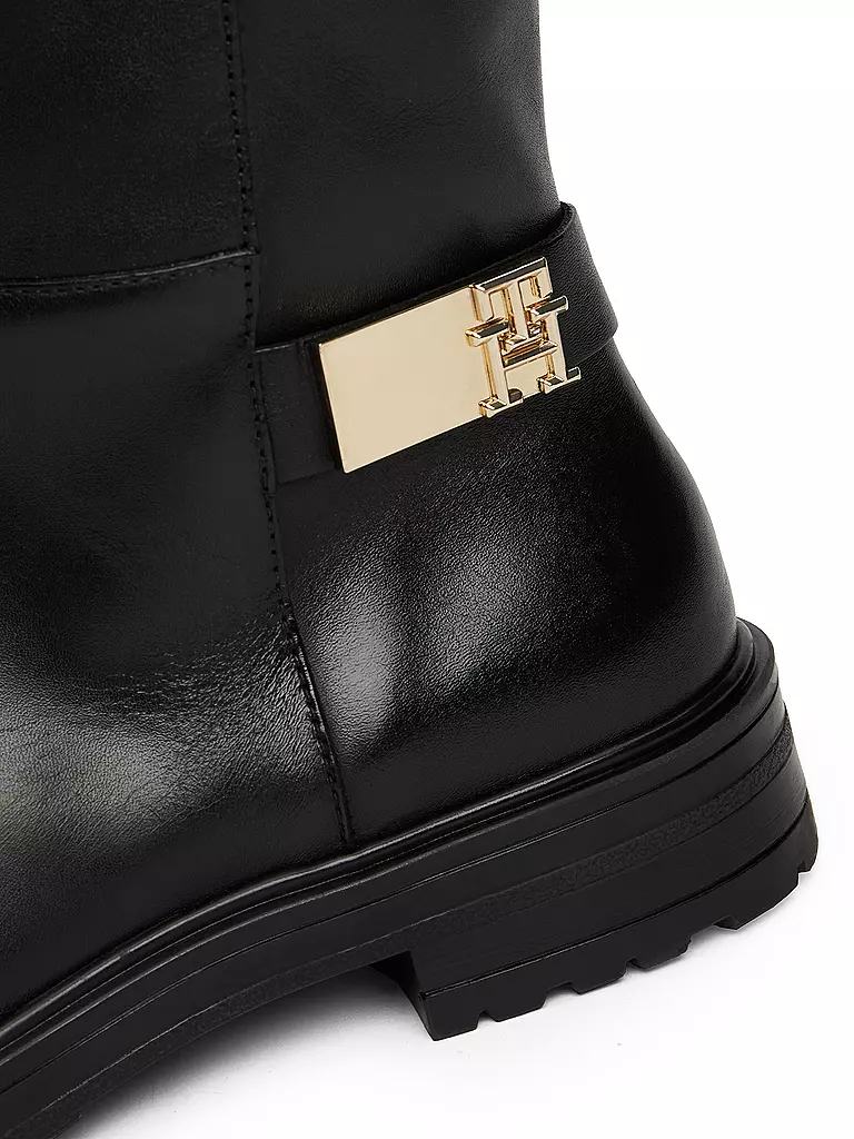 TOMMY HILFIGER | Botas de cuero | Negro