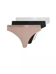 TOMMY HILFIGER | Bragas tipo tanga, paquete de 3 | Beige