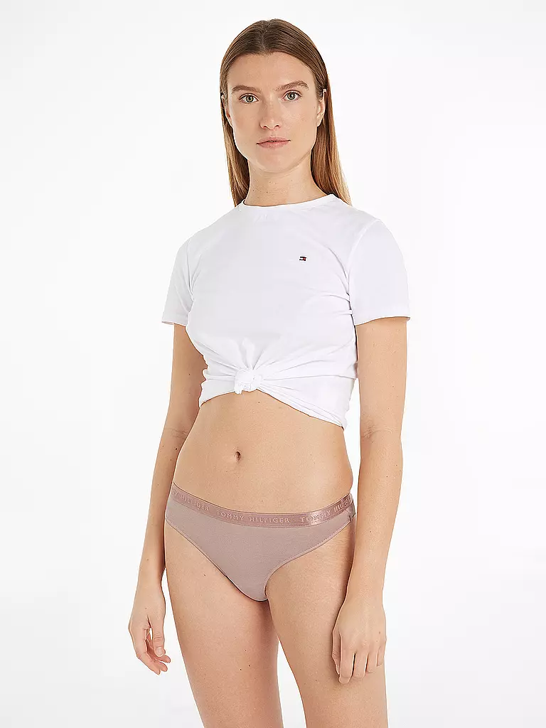 TOMMY HILFIGER | Bragas tipo tanga, paquete de 3 | Beige