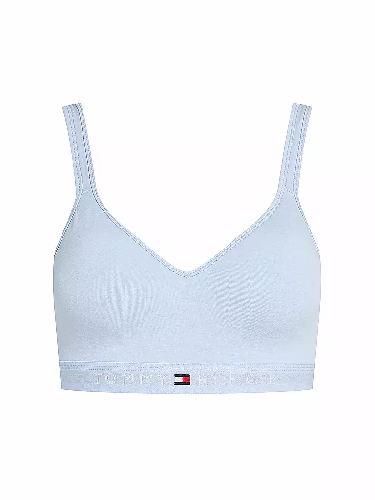 TOMMY HILFIGER | Bralette TH ORIGINAL blue | Azul claro