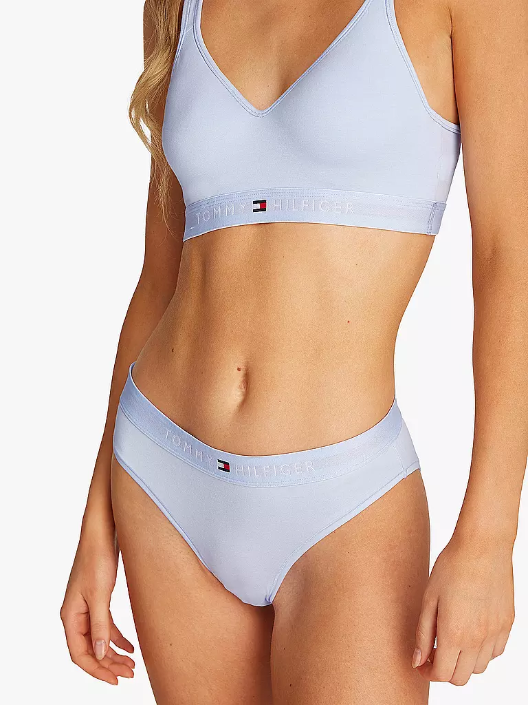 TOMMY HILFIGER | Bralette TH ORIGINAL blue | Azul claro