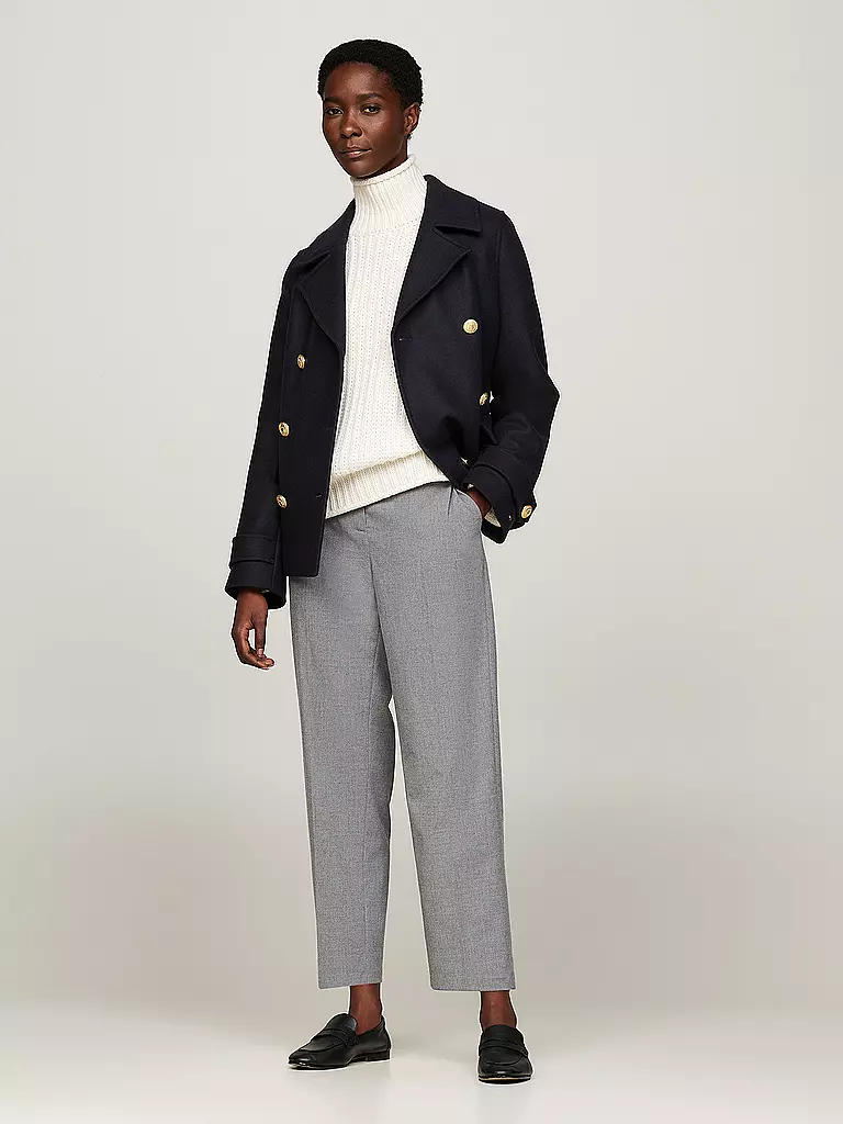 TOMMY HILFIGER | Businesshose Slim Fit  | Gris