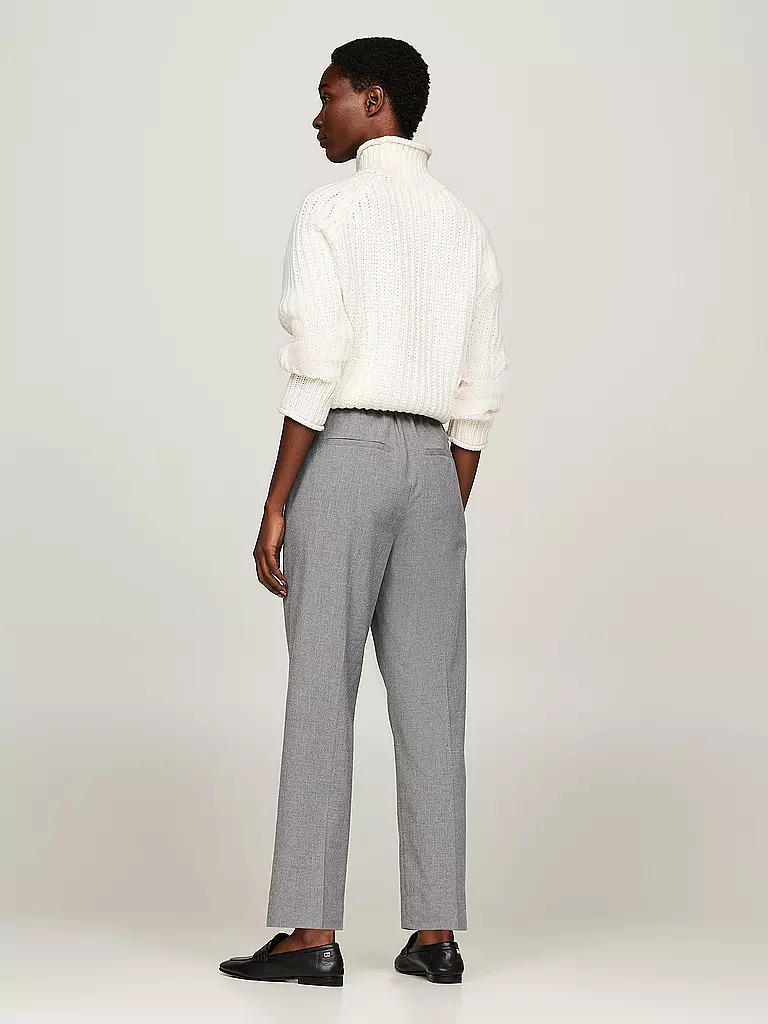 TOMMY HILFIGER | Businesshose Slim Fit  | Gris