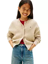 TOMMY HILFIGER | Cárdigan de punto para niña | Beige