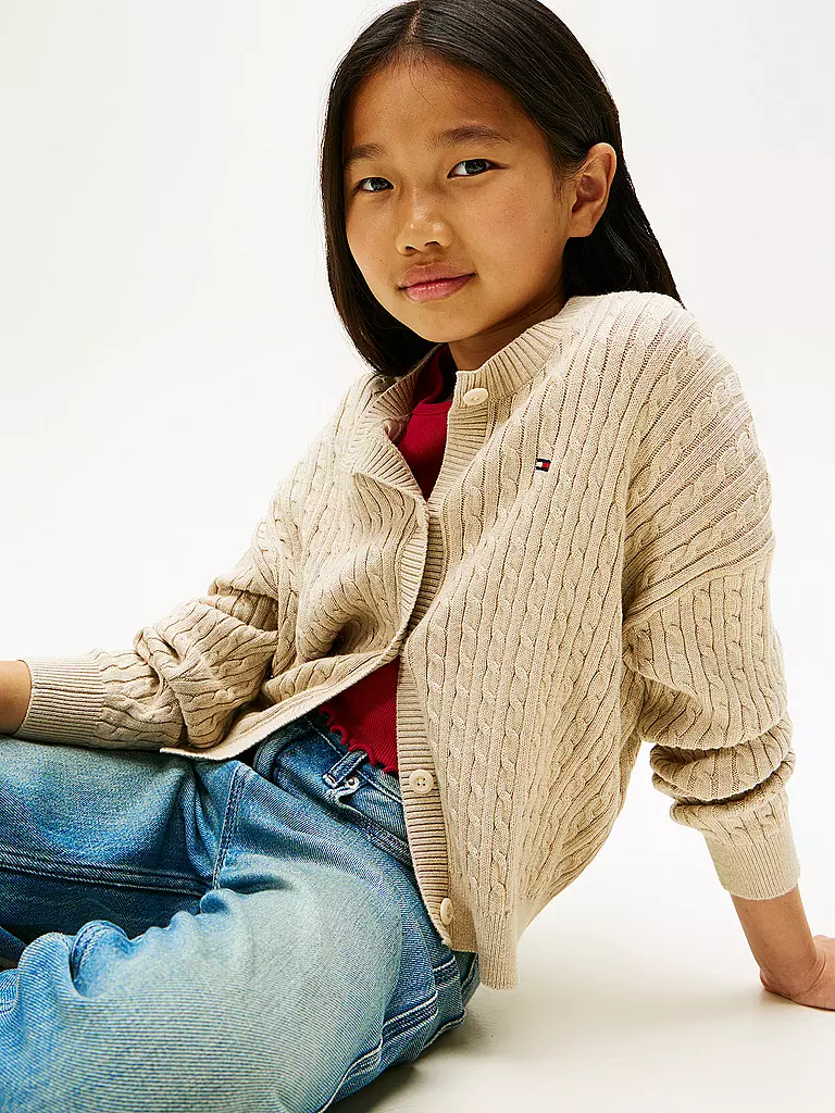 TOMMY HILFIGER | Cárdigan de punto para niña | 