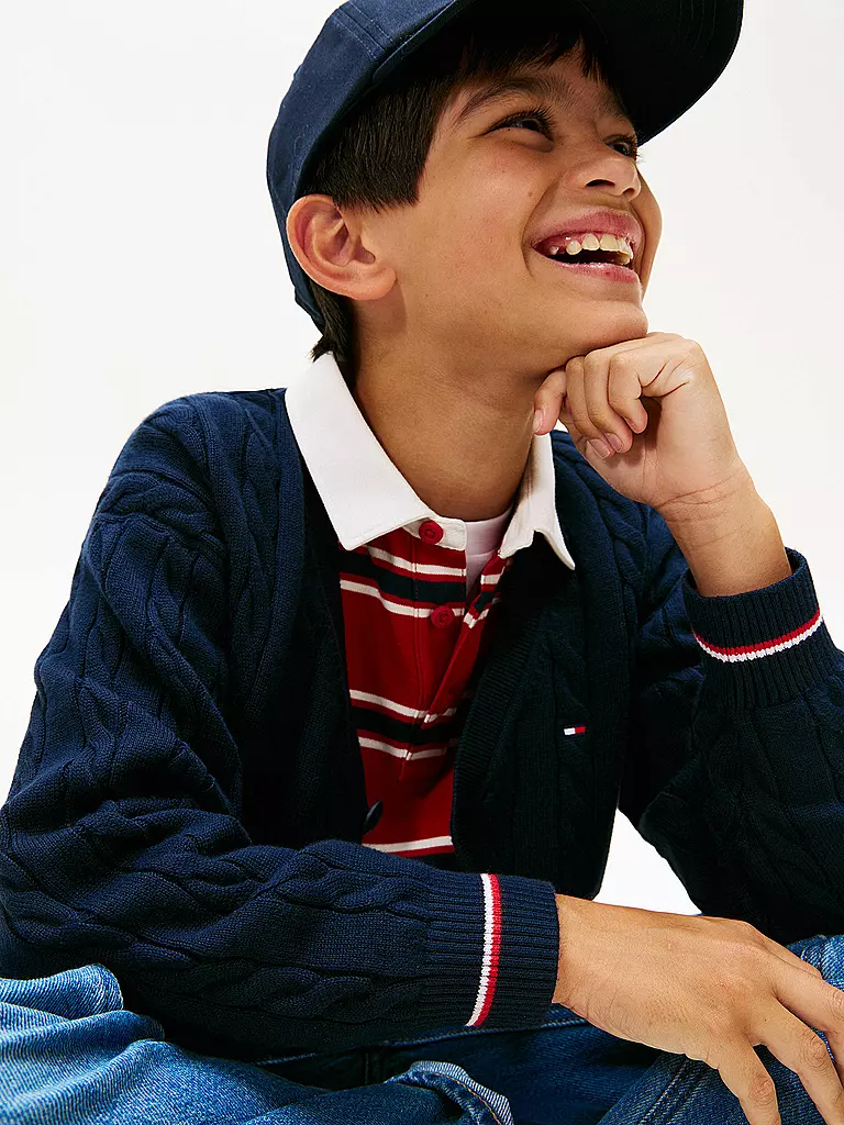 TOMMY HILFIGER | Cárdigan de punto para niño | 