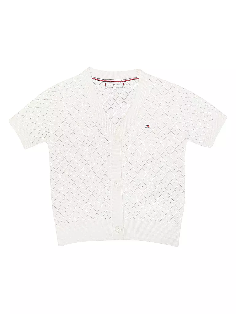 TOMMY HILFIGER | Cárdigan para niña | Crema