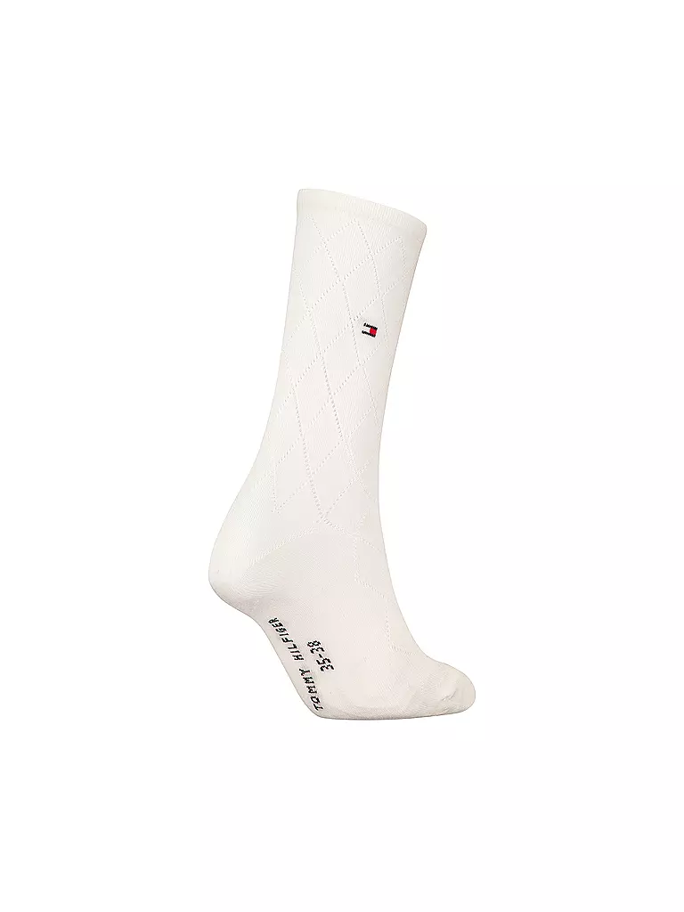 TOMMY HILFIGER | Calcetines blanco hueso | Crema