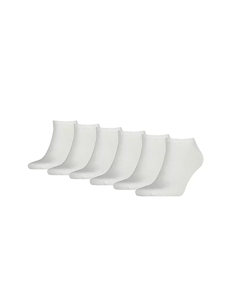 TOMMY HILFIGER | Calcetines cortos paquete de 6 blanco | Blanco