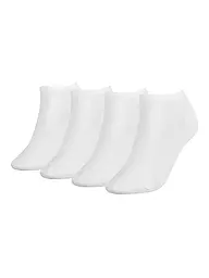 TOMMY HILFIGER | Calcetines deportivos paquete de 4 negro | Blanco