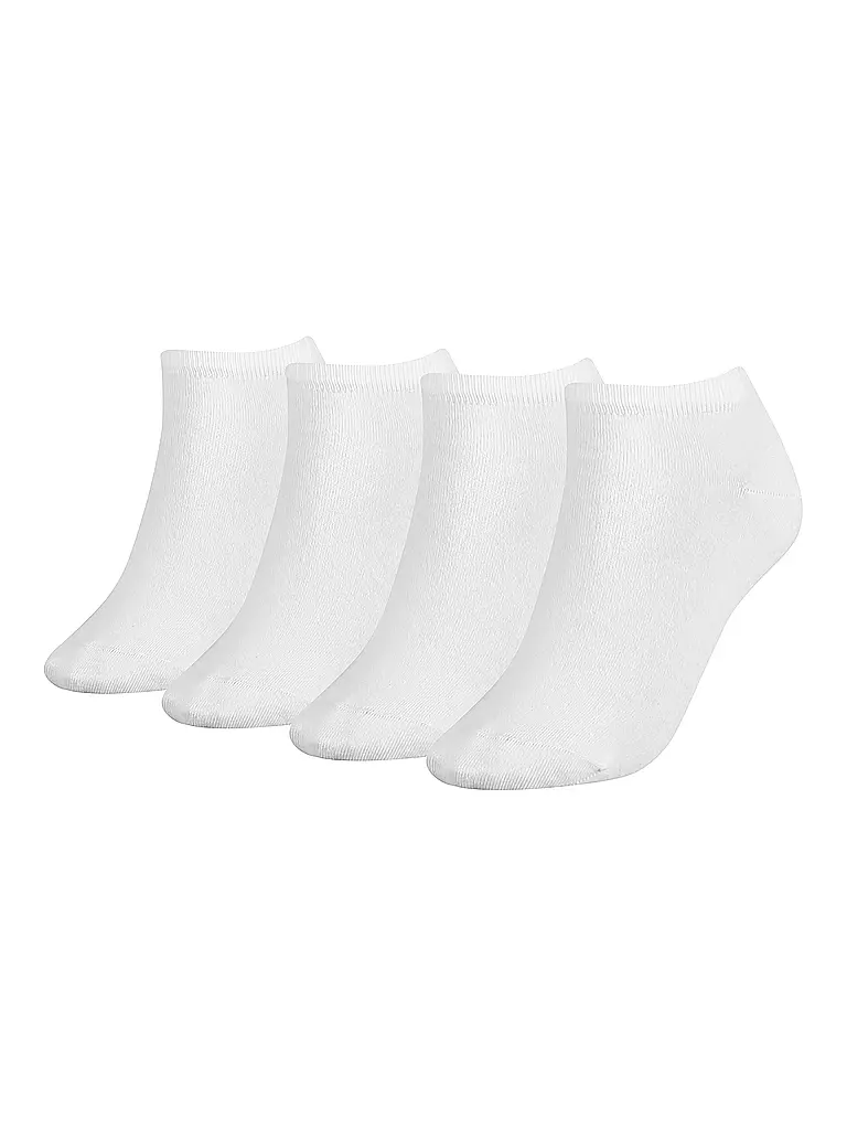 TOMMY HILFIGER | Calcetines de deporte paquete de 4 blanco | Blanco