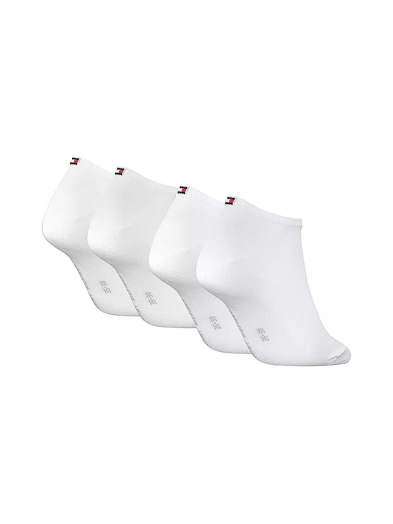 TOMMY HILFIGER | Calcetines de deporte paquete de 4 blanco | 