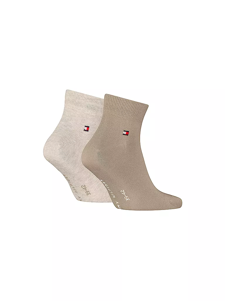 TOMMY HILFIGER | Calcetines deportivos paquete de 2 arena | Beige