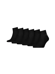 TOMMY HILFIGER | Calcetines deportivos paquete de 6 negro | Negro