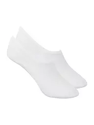 TOMMY HILFIGER | Calcetines invisibles paquete de 2 gris medio jaspeado | Blanco